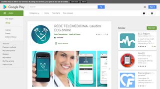 
                            8. REDE TELEMEDICINA- Laudos ECG online – Apps no Google Play