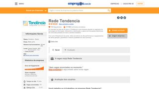 
                            3. Rede Tendencia - O que fazemos e Trabalhe conosco | Empregos ...