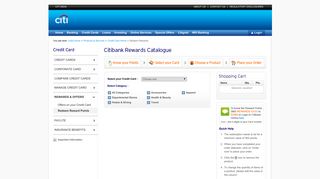 
                            11. Redeem rewards - CitiRewards Catalogue | Citibank India