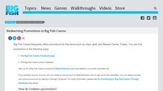
                            5. Redeeming Promotions in Big Fish Casino | Big Fish Blog
