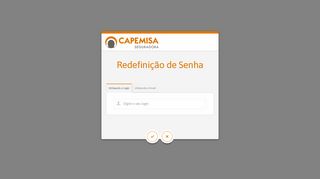 
                            8. Redefinição de Senha - Capemisa