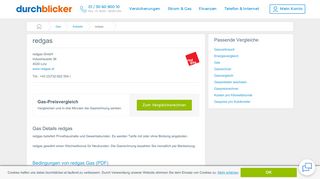 
                            7. redgas Gas - Gaspreis online berechnen und vergleichen ...