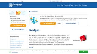 
                            8. Redgas - stromliste.at