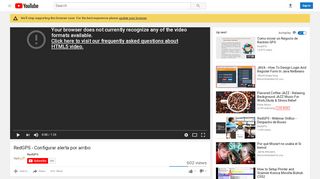 
                            9. RedGPS - Configurar alerta por arribo - YouTube