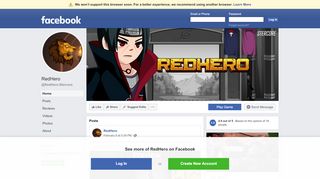 
                            5. RedHero - Home | Facebook