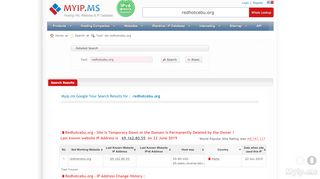 
                            13. Redhotcebu.org - Whois | Myip.ms