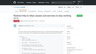 
                            11. Redirect http to https causes sub-services to stop working · Issue #316 ...