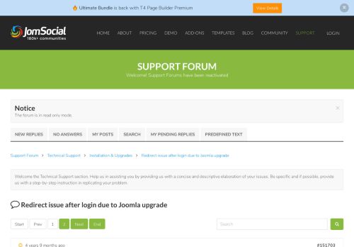 
                            12. Redirect issue after login due to Joomla upgrade - Page 2 ...