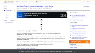 
                            7. RedirectFromLogin in Silverlight Login Page - Stack Overflow