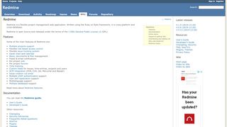 
                            4. Redmine: Overview
