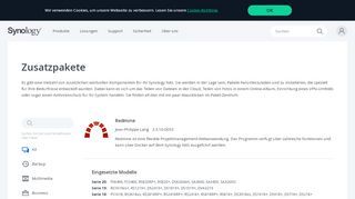 
                            2. Redmine - Zusatzpakete | Synology Inc.