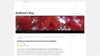 
                            12. RedNectar's Hyperflex Pre-Install Checklist (Updated) | RedNectar's ...