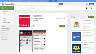
                            10. RedPrairie - Apps on Google Play