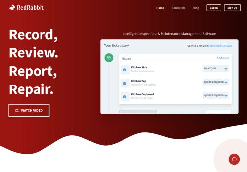 
                            9. RedRabbit | Property Inspections & Maintenance management software