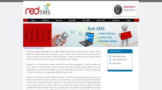 
                            1. Redsms.in : Bulk SMS in india, Voice SMS, Service Provider,