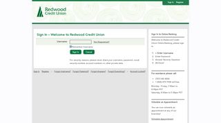 
                            12. Redwood Credit Union Online Banking