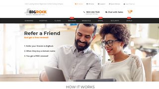 
                            8. Refer your Friends and renew your Domain for FREE| BigRock