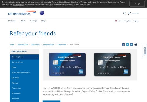 
                            5. Refer your friends | Executive Club | British Airways