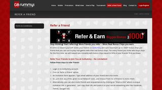 
                            2. Refer Your Rummy Friend & Earn Real Cash | Rummy online
