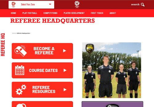 
                            8. Referee Headquarters | Northern NSW Football