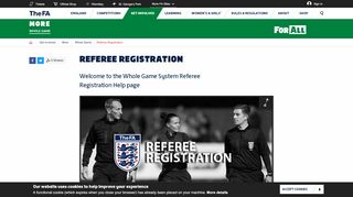
                            4. Referee Registration - The website for the English football association ...
