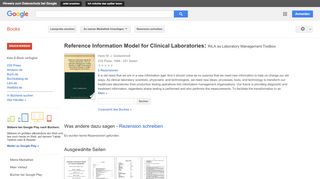 
                            12. Reference Information Model for Clinical Laboratories: RILA as ...
