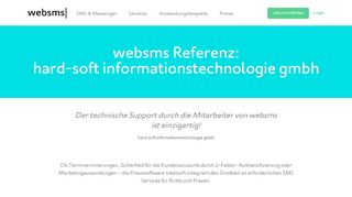 
                            8. Referenz - hard-soft informationstechnologie gmbh - websms| Mobile ...