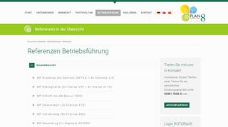 
                            7. Referenzen in der Übersicht - PLAN 8 Gruppe