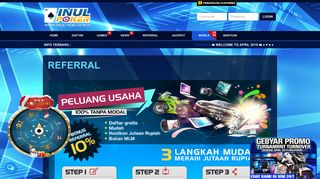 
                            3. Referral - Agen Poker Online Indonesia dan Bandar Judi Ceme ...