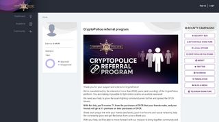 
                            6. Referral - CryptoPolice