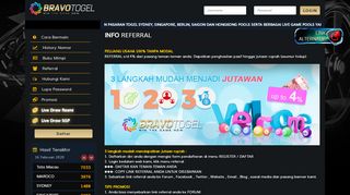 
                            4. Referral - TOGEL ONLINE TERBAIK - BRAVOTOGEL