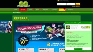 
                            8. Referral - www.MasterPoker99.com Poker Domino QQ | Ceme Judi ...