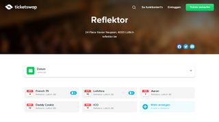 
                            7. Reflektor (Lüttich) – TicketSwap