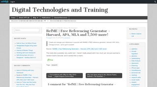 
                            9. RefME | Free Referencing Generator – Harvard, APA, MLA ...