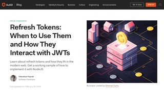 
                            4. Refresh Tokens: When to Use Them and How They Interact with JWTs