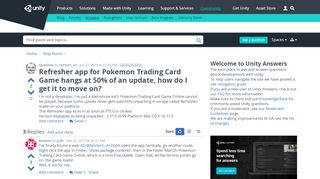 
                            10. Refresher app for Pokemon Trading Card Game hangs at 50% of an ...