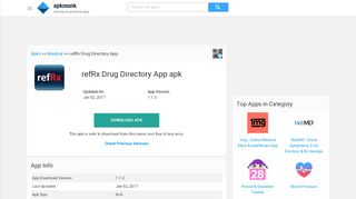 
                            9. refRx Drug Directory App Apk Download latest version 1.1.3- com.refrx