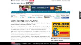 
                            6. Refrx Mediatech Private Limited Information - Refrx Mediatech Private ...