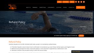 
                            10. Refund Policy - Hamilton Aquatics | Swimming Lessons in Dubai ...