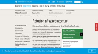 
                            13. Refusion af sygedagpenge - Odense Kommune