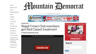 
                            13. Regal Crown Club members get Red Carpet treatment