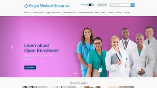 
                            3. Regal Medical Group: Home