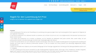 
                            8. Regeln für den Luxembourg Art Prize