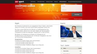 
                            6. Regeln - UEFA Champions League Tippspiel - SRF