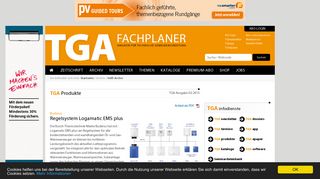 
                            11. Regelsystem Logamatic EMS plus - TGA Fachplaner