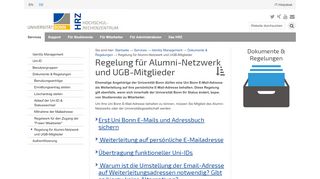 
                            4. Regelung für Alumni-Netzwerk und UGB-Mitglieder ...