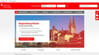 
                            8. Regensburg-Konto: Das Onlinekonto der Sparkasse Regensburg