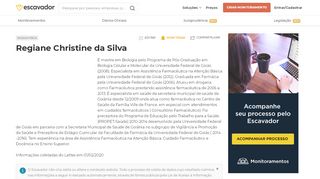 
                            11. Regiane Christine da Silva | Escavador