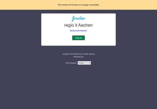 
                            4. regio it Aachen - Fronter