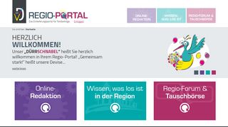 
                            3. Regio-Portal - Startseite